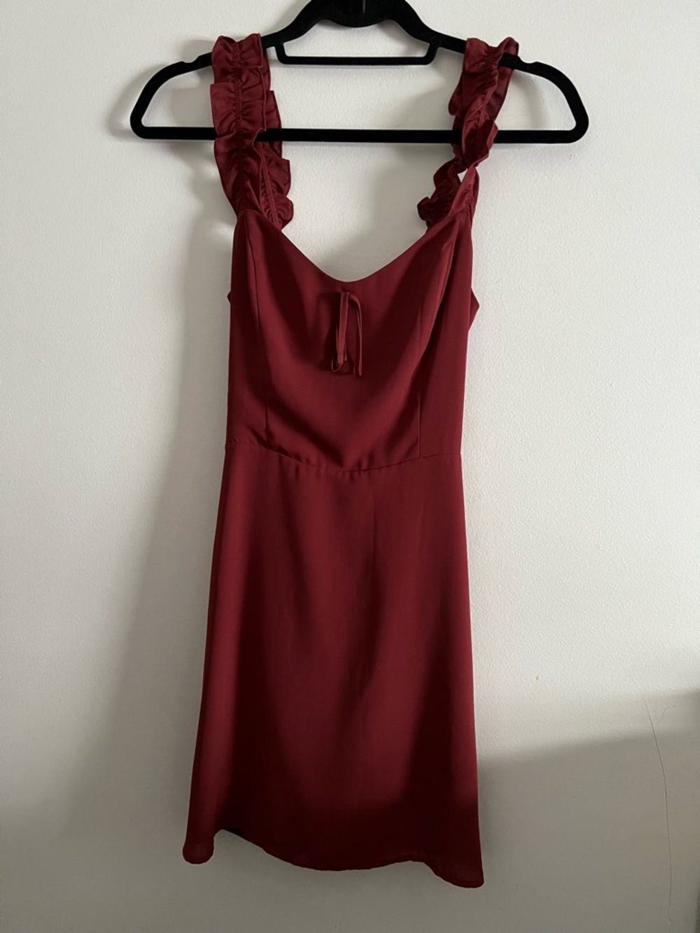 Sunday Best Burgundy Red Dress